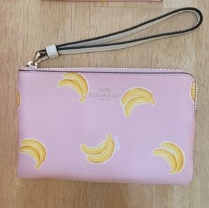 Coach small wristlet with matching cardholder New, no tags